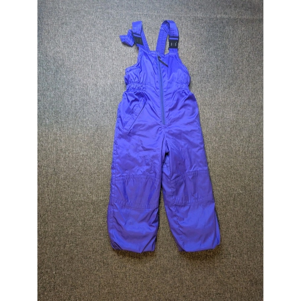 Vintage COULOIR Youth‎ ski Bib Size 5 Blueish performance Skiing Snowboard Wear